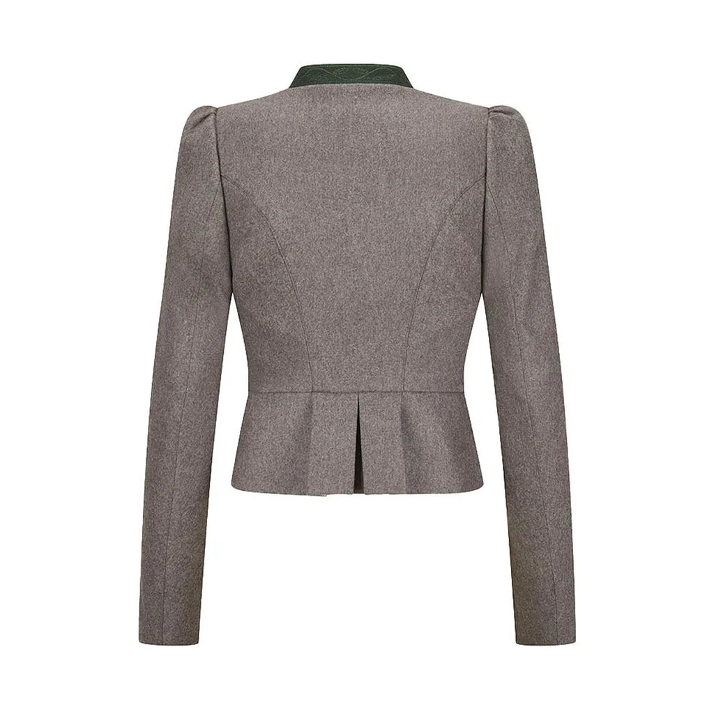 Bavarian Women Dirndl Jacket (Taupe)