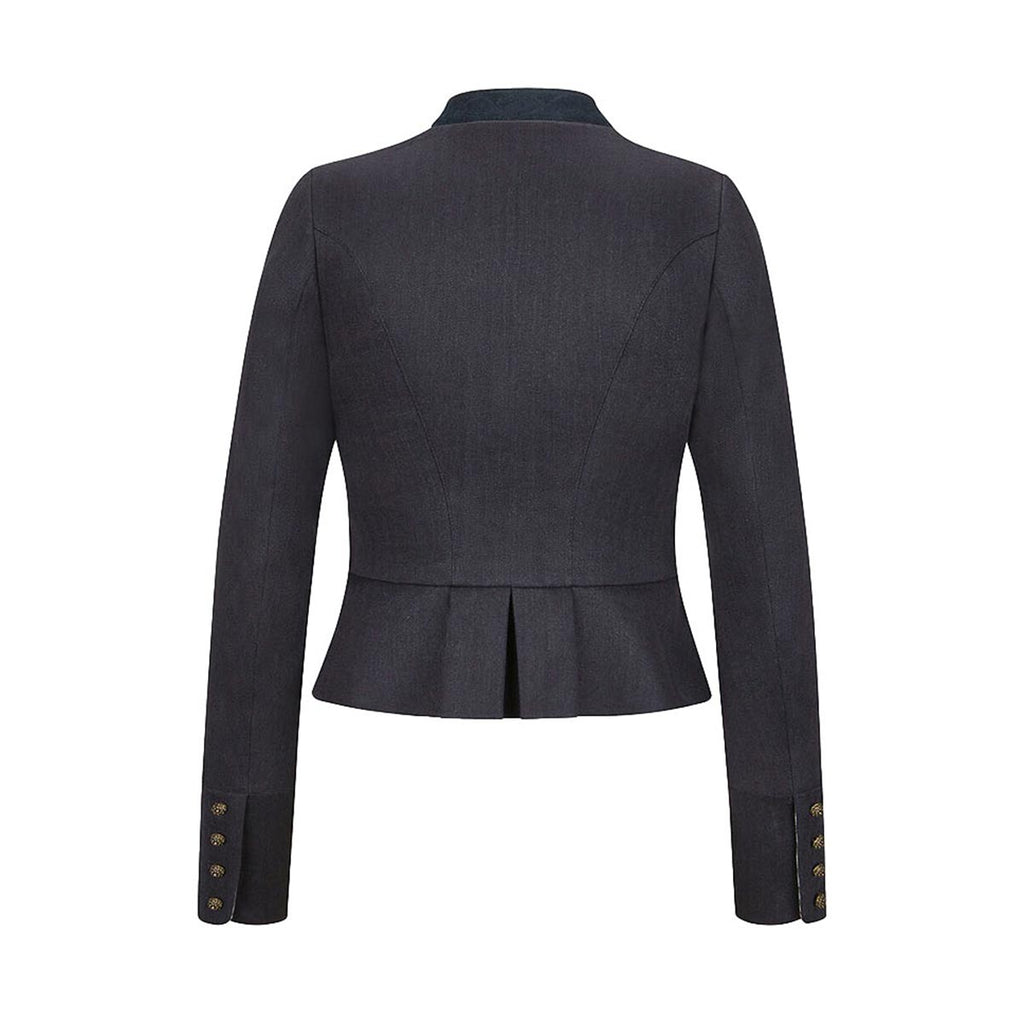Bavarian Women Dirndl Jacket (Charcoal Gray)