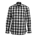 Large Black Checkered Shirt