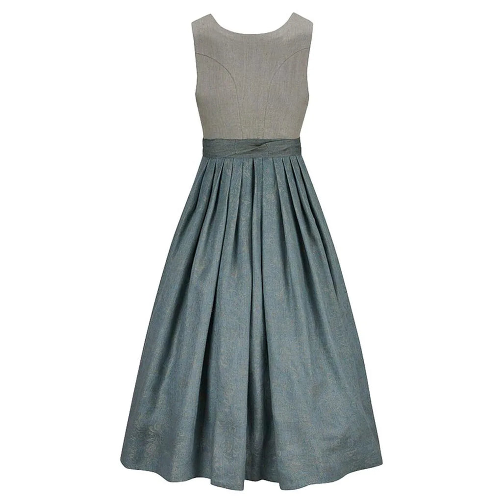 German Dirndl Greyish Teal