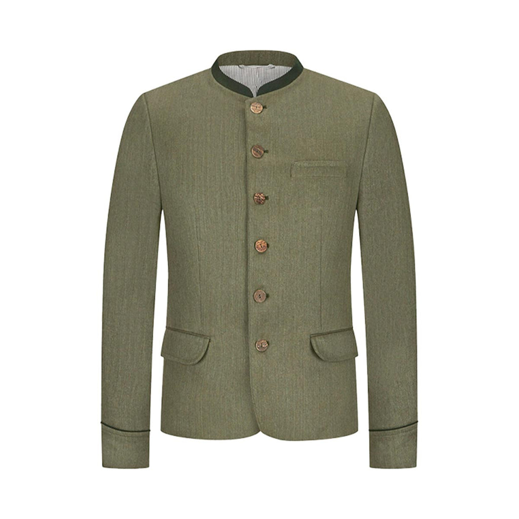 Olive Green Nehru Jacket