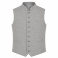 Men's Silver Alpine Heritage Trachten Vest