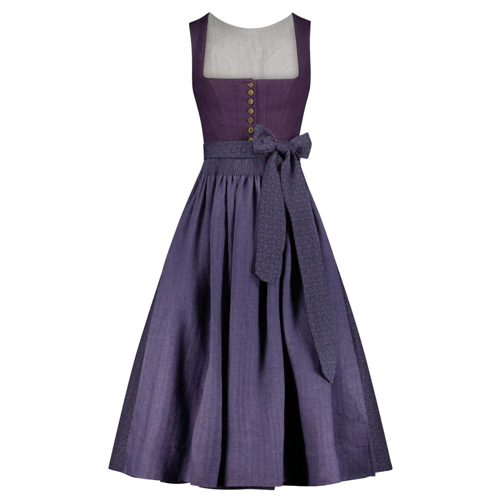 Purple Gray Dirndl