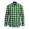 Large Green Checkered Shirt